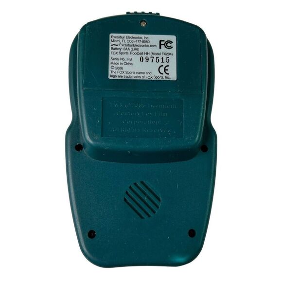 Fox Sports Football Excalibur Travel Handheld Fun Elec LCD Handheld Video Game - Picture 4 of 5